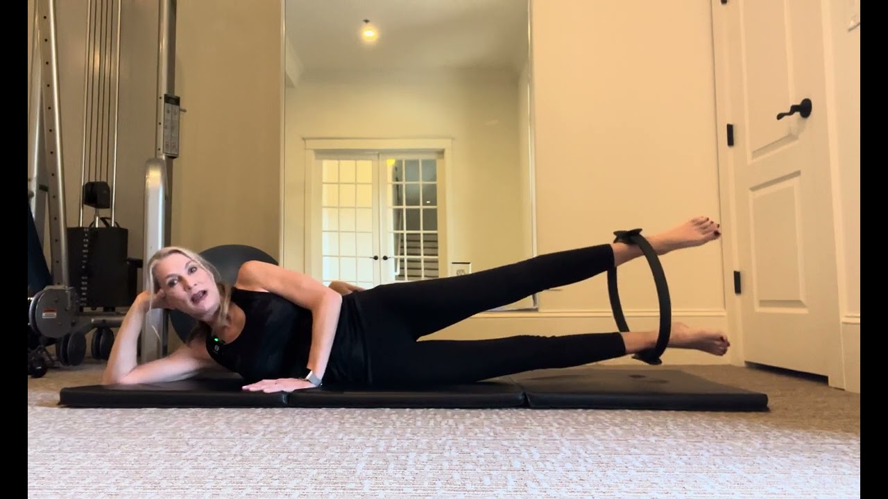 Both Legs Together with Pilates Ring