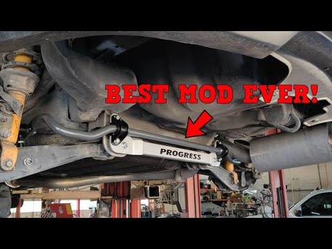 Civic EK Hatch Gets A Progress Rear Sway Bar!