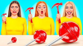 Big, Medium and Small Plate Challenge | Amazing Cooking Hacks by Friendly DO