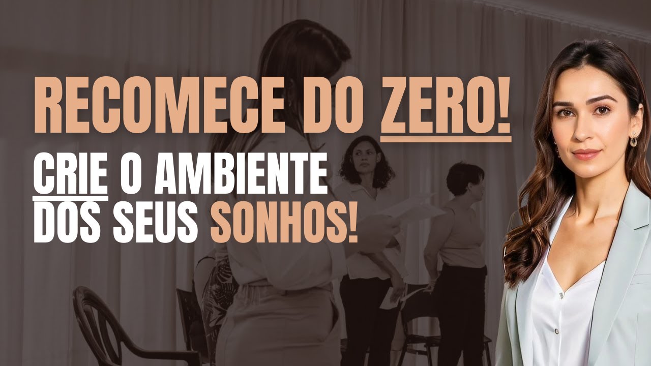Recomeçar do zero: A mudança que você espera está nisso aqui
