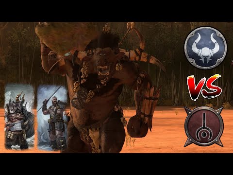 Brutally close game | Norsca vs Beastmen - Warhammer 3 Domination