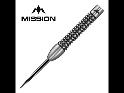 Mission Quadrant M3 25g Steel Tip Darts - Quad Grip - D1857