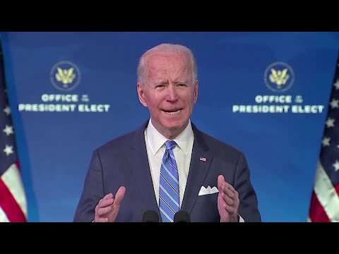 バイデン、1.9兆ドルの景気刺激策を発表 (Biden unveils $1.9 trillion stimulus plan)