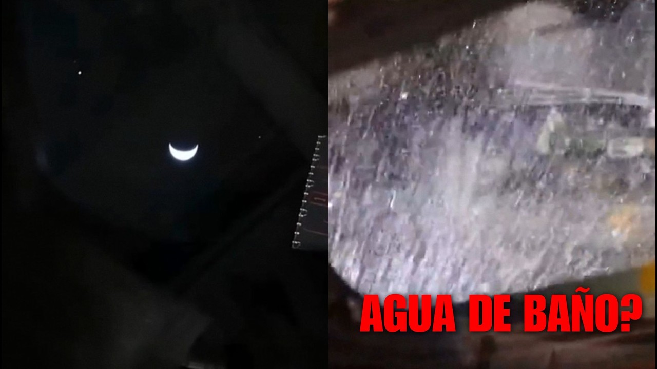 ¿Los astronautas taparon el baño?