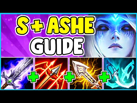 HOW TO PLAY ASHE ADC & SOLO CARRY In Season 10 | Ashe Guide S10 - League Of Legends
