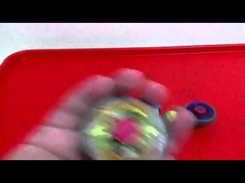 Beyblade vs. Ball and marbles