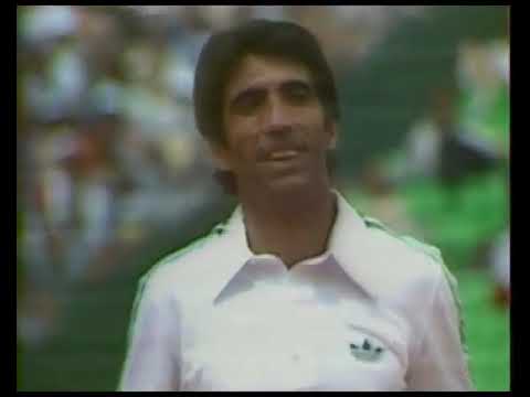 French Open 1979 1R - Manuel Orantes v Ilie Nastase