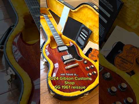 2024 Gibson Custom Shop SG Les Paul ‘61 Standard - Cherry Red image 26