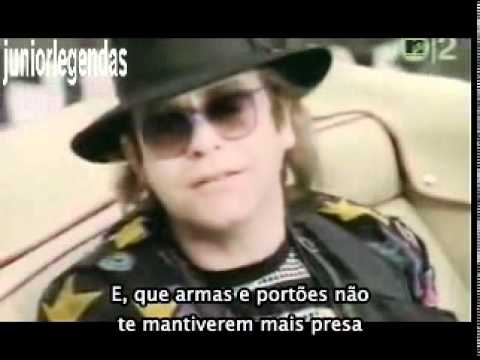 Elton John - Nikita (music video) Legendado