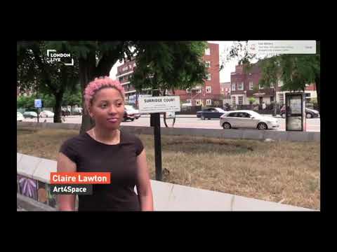 Connecting Stockwell (Art4Space) on London Live News