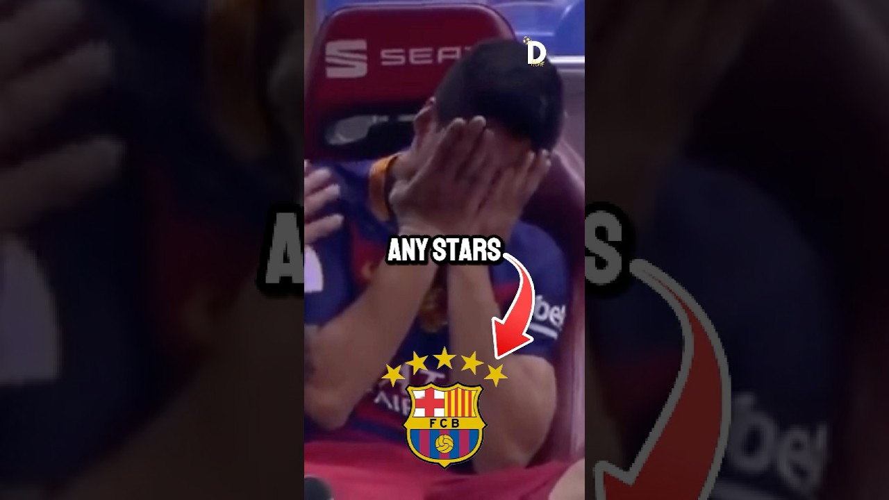 Why Barcelona doesn’t have any stars on their logo 😳👀