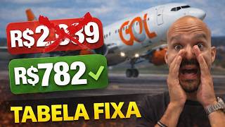 Fixed-Rate Ticket on GOL Airlines: How to Pay a Maximum of R$782 for an Airline Ticket