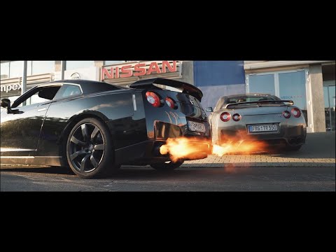 GODZILLA'S WRATH l Nissan GT-R R35 ARMYTRIX x AMS Performance package l Fire Breathing Godzilla