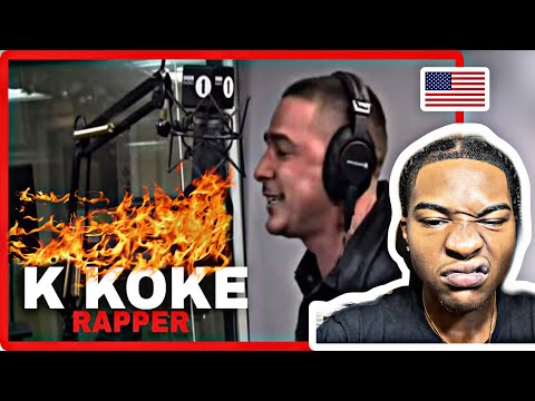 THIS IS A 10!!!! American REACTS To K Koke Fire In The Booth Part 1