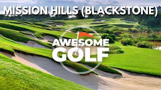TOUGHEST Golf Simulator Round! Mission Hills BLACKSTONE with Garmin R10