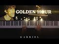 Golden Hour - JVKE (PIANO COVER)