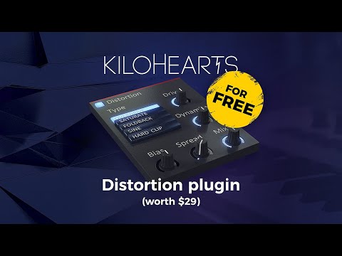 Free Plugin for Loopcloud Subscribers & Trial Users | Distortion Snapin by Kilohearts