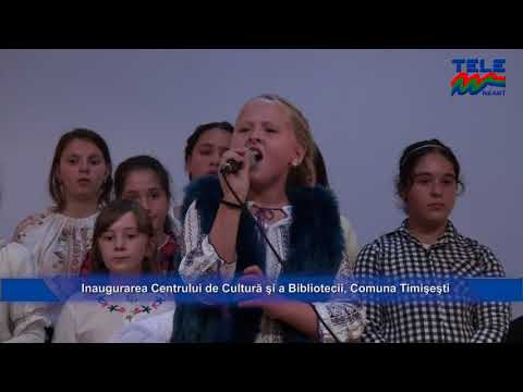 Inaugurarea Centrului de Cultură şi a Bibliotecii, Comuna Timişeşti - partea 2