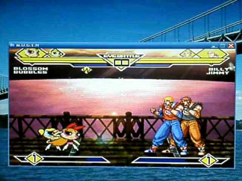 TK's Random Mugen Battle #270 - Blossom & Bubbles VS Billy Lee & Jimmy Lee (Double Dragons)