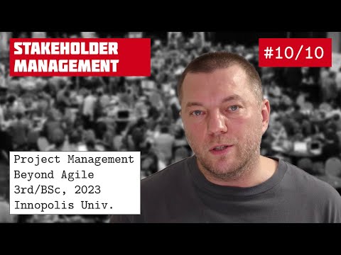 PMBA 10/10: Stakeholder Management – Project Management Crash Course (English Subtitles)