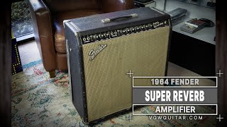 Video thumbnail for 1964 Fender Super Reverb Amplifier - VGW by Vintage Guitar Workshop