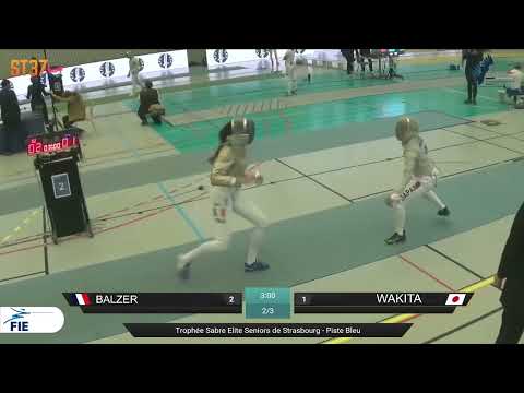 Strasbourg Open 2022 SWS - L16 - Sara Balzer FRA v Wakita Jumi JPN