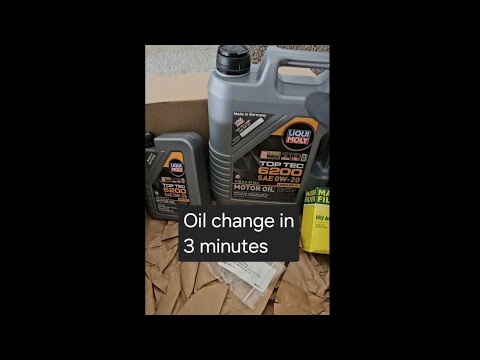 2019 Volkswagen Tiguan Oil Change in 3 minutes 2018-2021 How To Tip Oil and Filter