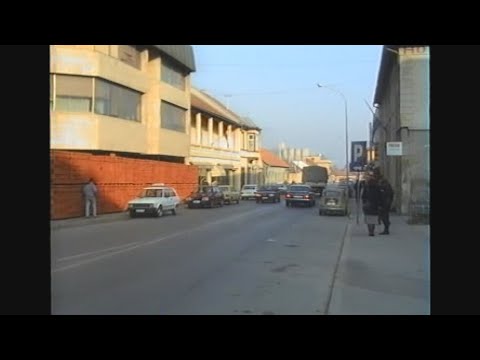 Ratna jesenska slika Podravske Slatine 1991. video vremeplov