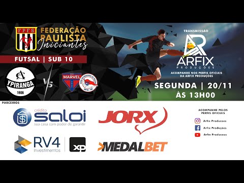 YPIRANGA x MARVEL INTER - FUTSAL | SUB 10