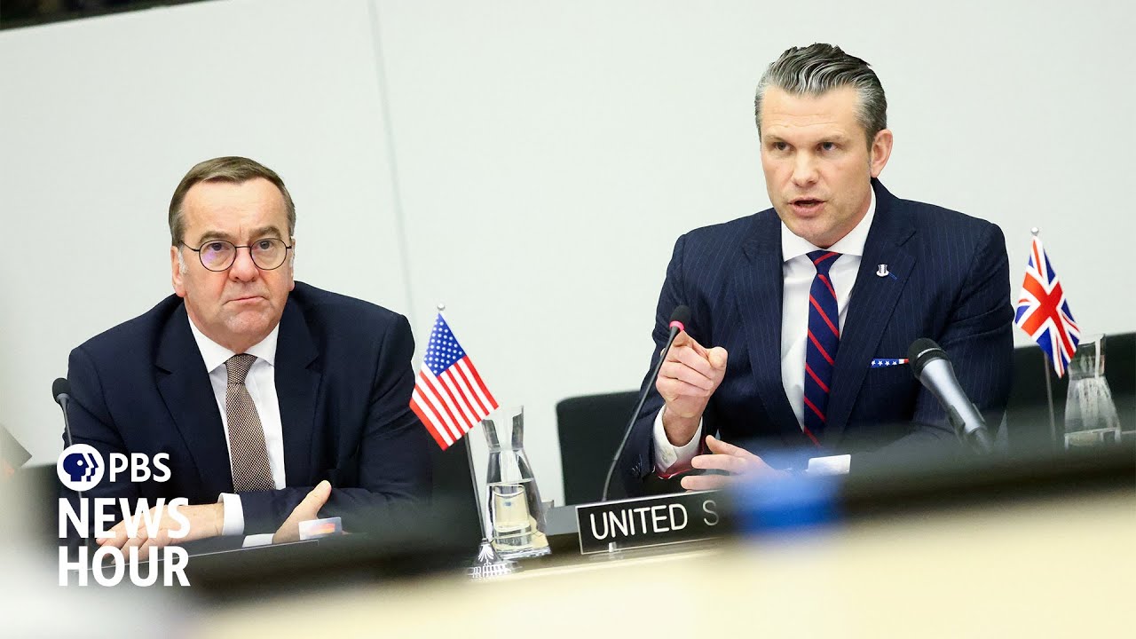 Hegseth tells NATO Ukraine membership unlikely as Trump says Putin will discuss ending war