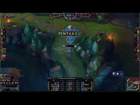 DIANA PENTAKILL -  S5 Ranked | League of Legends