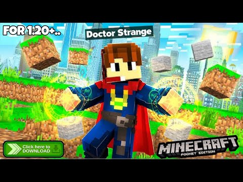 heroXyt - Doctor Strange mod for minecraft pocket edition 1.20| doctor strange addon mcpe 1.20|| heroXyt