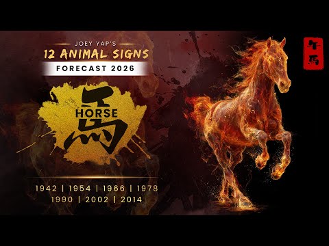 2026 Animal Signs Forecast: Horse [Joey Yap]