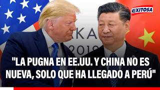 🔴🔵 Rodríguez Mackay: "La pugna en EE.UU. y China no es nueva, solo que ha llegado a Perú"