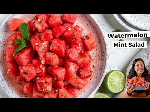 The Most Refreshing Watermelon Mint Salad