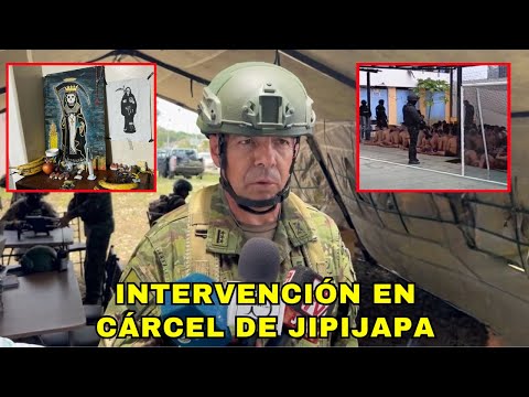 Fuerzas Armadas intervienen cárcel de Jipijapa en Manabí