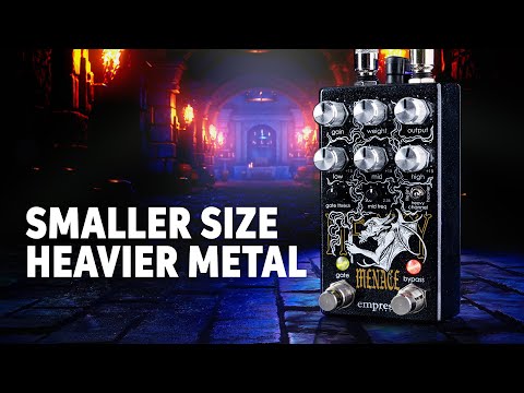 Empress Effects Heavy Menace Distortion Pedal | Sweetwater Empress Effects Heavy Menace Distortion Pedal | Sweetwater