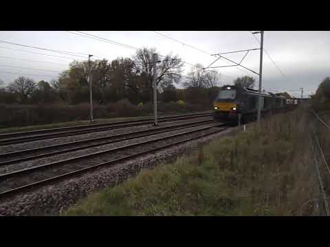 Direct Rail Services Class 68 Passing Bamfurlong 3rd November 2018