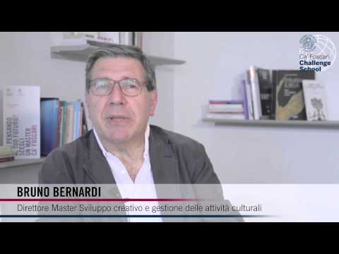 Bruno Bernardi - Direttore Master in Sviluppo creativo e gestione delle attività culturali