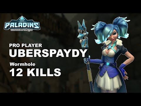 UBERSPAYDY Evie 12 KILLS!! Paladins Pro (CryptiK) Ranked Gameplay 1440p High Quality Video