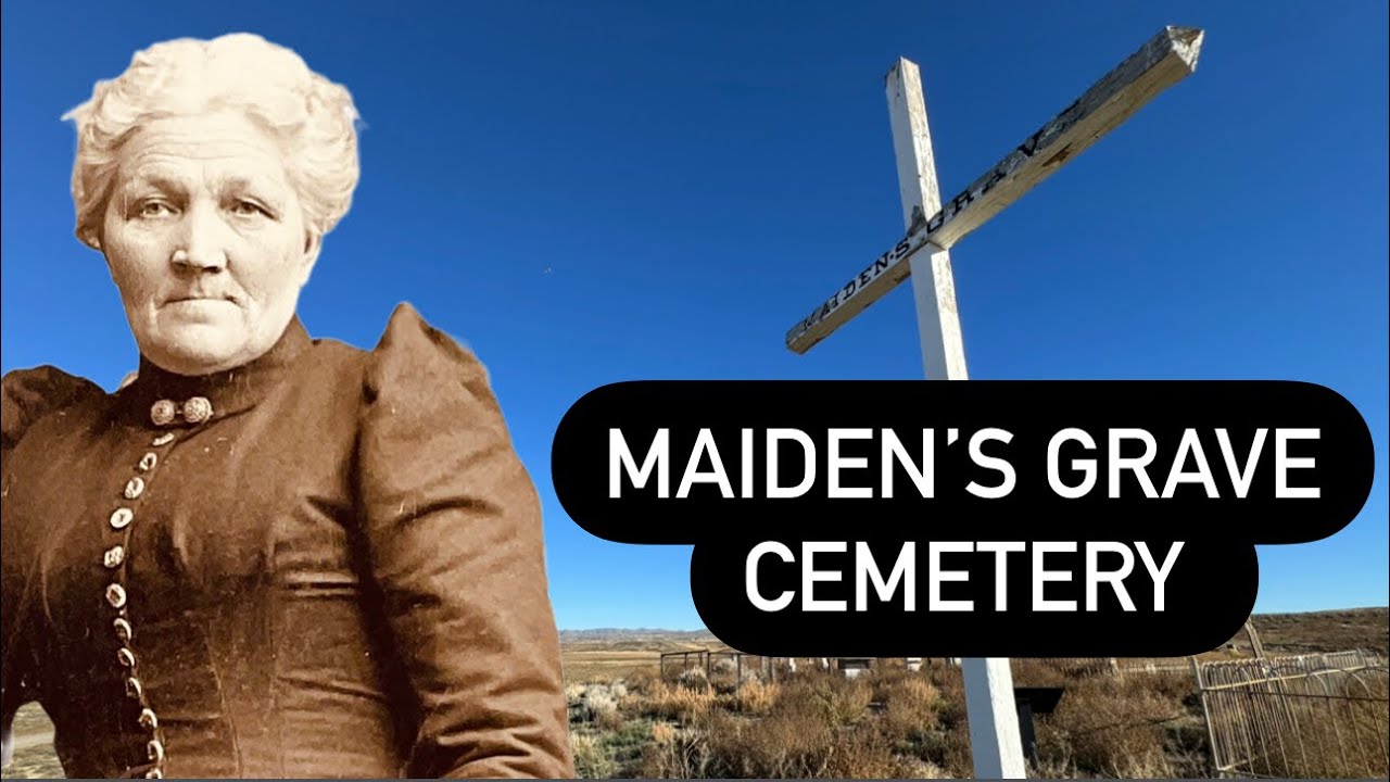 SHE DIED ON THE ROAD AND THEY BURIED HER IN THE ROAD | Maidens Grave Cemetery Nevada