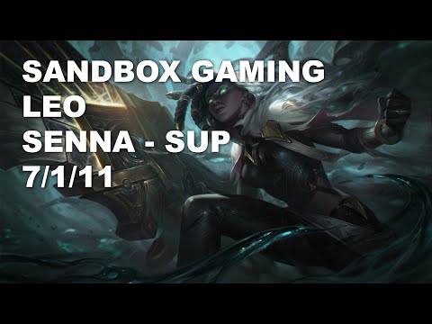SANDBOX Gaming Leo Sup Senna vs Braum - KR Challenger Patch 10.9