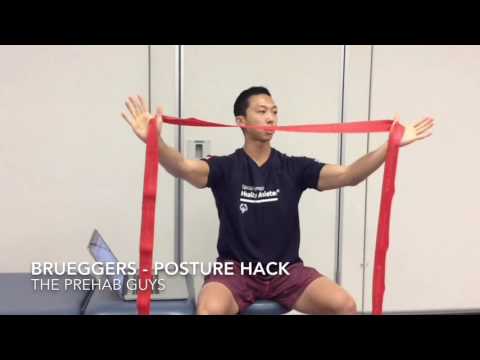 Work Posture Hack - Brueggers To Improve Posture