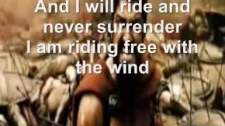 Riding Free -Iron Fire (Lyrics and 300)