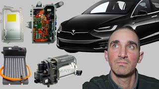 Tesla Model X 2017 con fallos raros: calefacción KO, suspensión y un diagnóstico nada normal