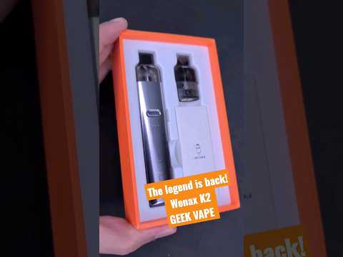 WENAX K2 by geekvape #geekvp #wenaxk2 #geekup #pod #review #flavors #coils #hit #legend #best