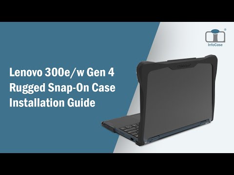 Rugged Pro Case for Lenovo 300e, 300w Gen 4