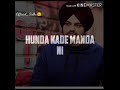 East Side Flow Sidhu Moosewala Whatsapp Status