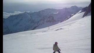 preview picture of video 'Chiara Feick Skifahren Sölden November 2009'