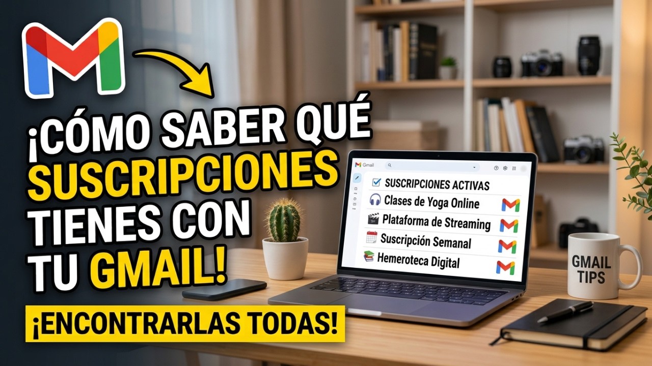 Cómo saber que suscripciones tengo con mi correo de Gmail